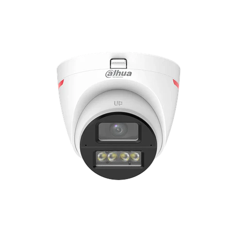 DH-HAC-HDW1249XN-IL-A-PRO-0280B-DIP. Cámara HDCVI Dahua tipo Eyeball de 2MP tecnología WizColor doble iluminación con lente fijo de 2.8mm iluminación máxima de 50m proyección IP67