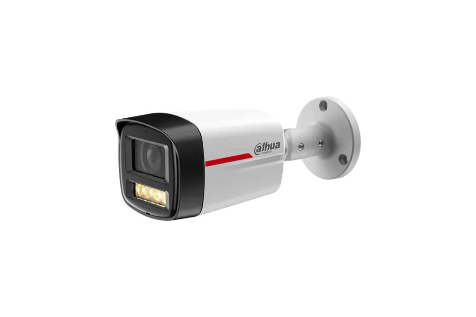 DH-IPC-HFW2649TLP-S-LED-0280B-PRO. Cámara IP Tipo Bala, 6MP, WizColor. Lente fijo 2.8mm, LED 50M, SMD Plus, IP67 1
