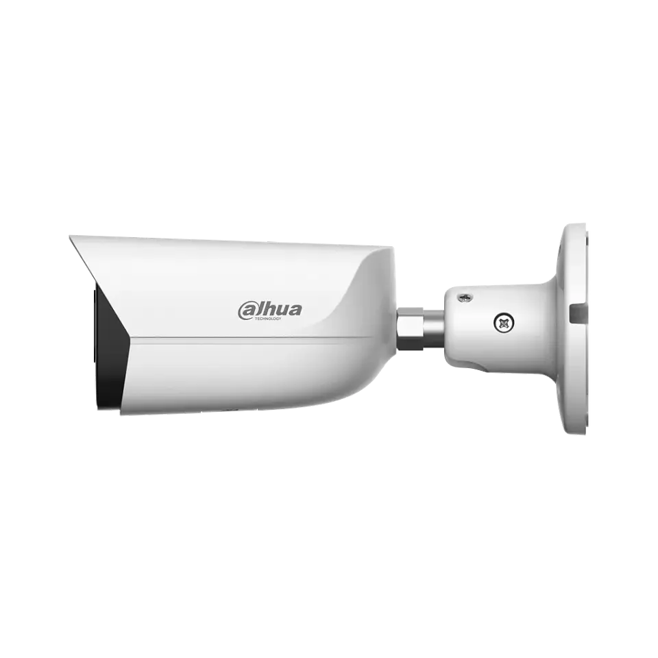 DH-IPC-HFW3249EP-S-IL-0280B. Cámara IP tipo Bala WizSense, 2MP, lente fijo 2.8mm, Luz multi-color integrada alcanza 50M de iluminación, Posé IA ( IVS, SMD, AcuPick, Detección de rostro )   Protección 2