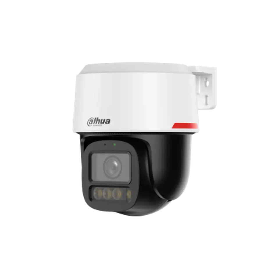 DH-IPC-PT2449C1P-S-PV-LED-0360B-PRO. Cámara Dahua IP Tipo PT,  4MP, Lente Fijo 3.6mm , Tecnología WizColor, Active Deterrence, 30M de iluminación con luz Blanca, SMD 3.0, Cruce de línea, IP66. 2