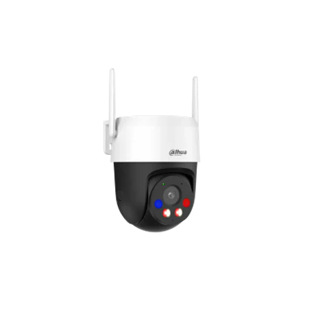 DH-IPC-P3ASP-PV-0400B-S2. Cámara PT WIFI Dahua, 3 MP, Lente 4mm, Audio Bidireccional, Seguimiento inteligente, Detección de Humanos y Vehículos, Alarma sonora y luminosa, IP66.