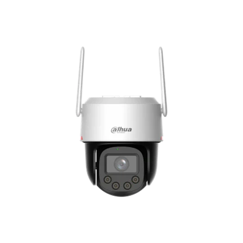 DH-IPC-PT2549DC1P-SW-PV-0360B-PRO. Cámara PT WIFI Dahua, 5 MP, Lente 3.6mm, Tecnología WizColor, Audio Bidireccional, Seguimiento inteligente, Detección de Humanos, Alarma sonora y luminosa, IP66.