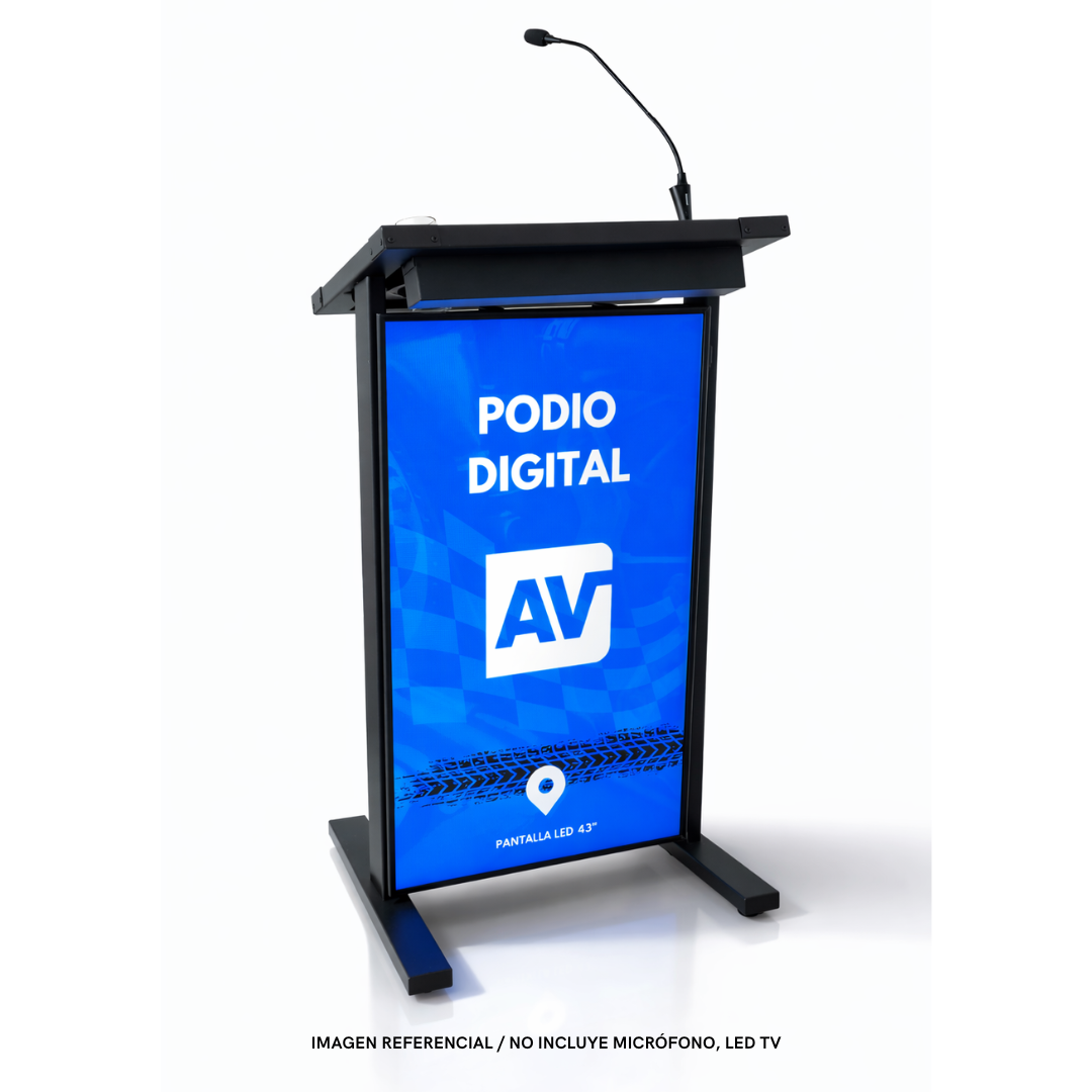 Podio Digital Desmontable 4