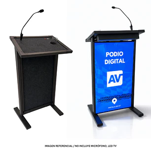 Podio Digital Desmontable