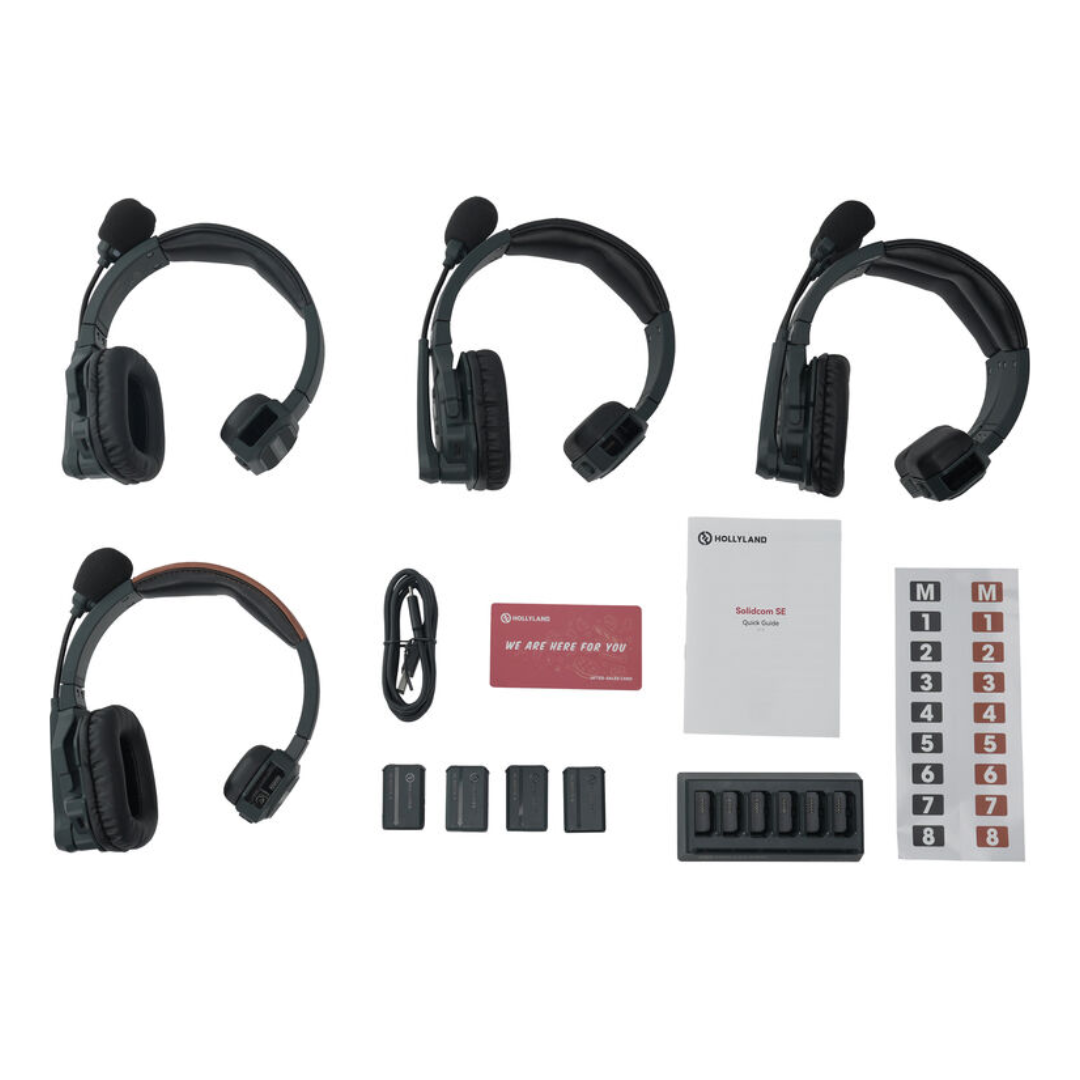 Sistema de Intercom Hollyland Solidcom SE - 4 usuarios 2