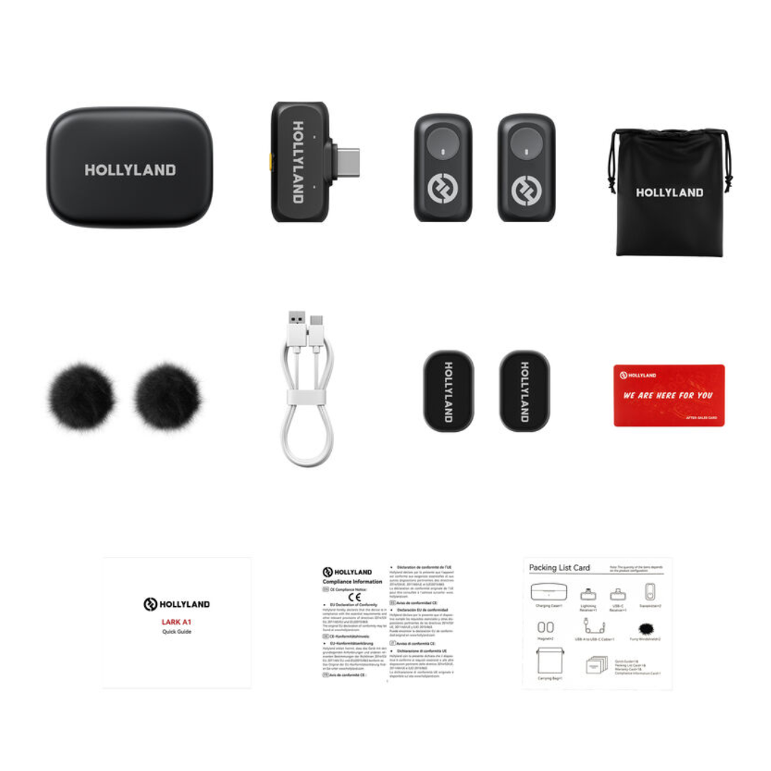 Hollyland Lark A1 Duo Kit 2 Micrófonos Con Usb-c 2