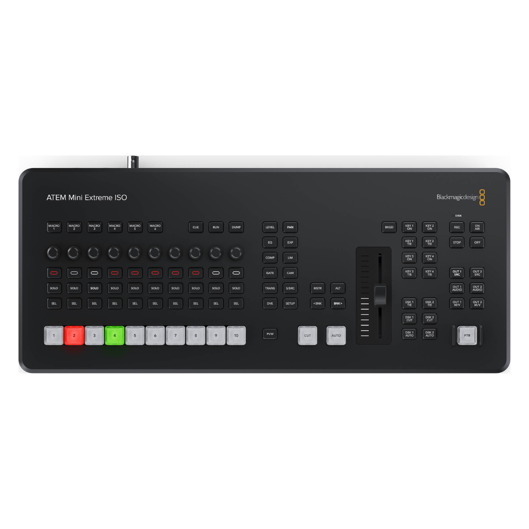 ATEM Mini Extreme ISO G2 Switcher  Blackmagic Design  1