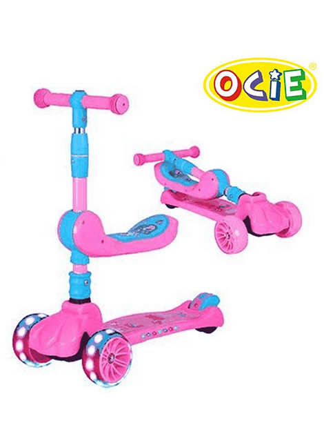 SCOOTER CON ASIENTO PINK                