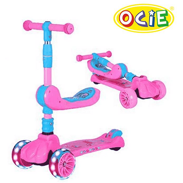 SCOOTER CON ASIENTO PINK                