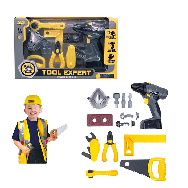 SET HERRAMIENTAS CON CINTURON