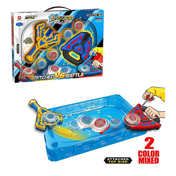 CANCHA CON TROMPO Y LANZADORES