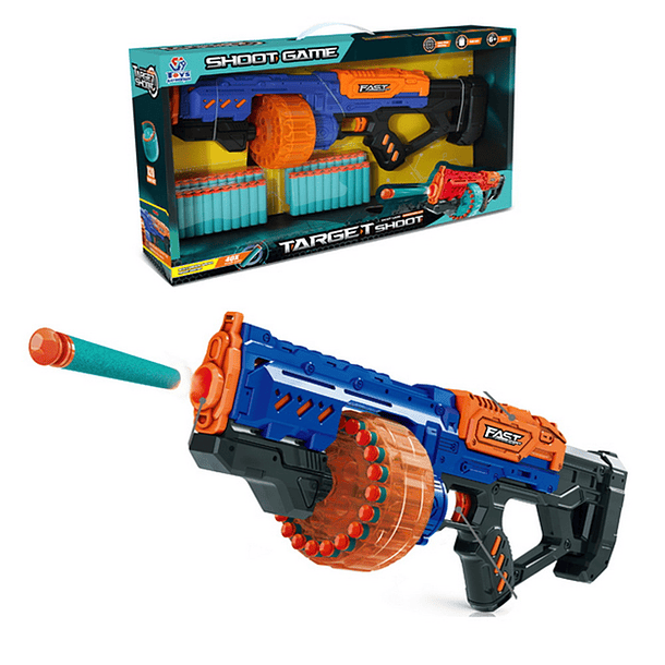 METRALLETA LANZA DARDO SOFT 2O TIROS