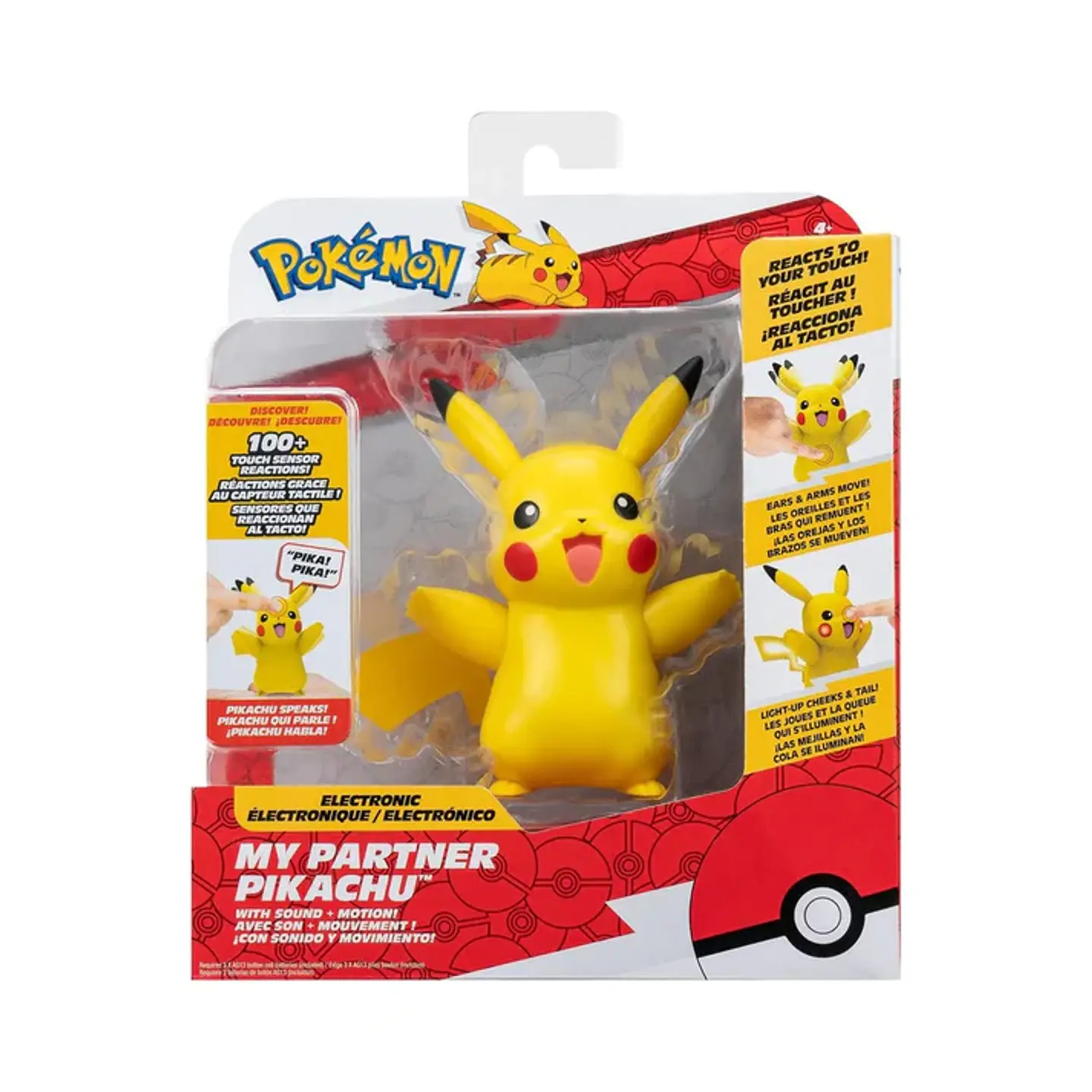 Pokémon Figura de Lujo My Partner Pikachu 1