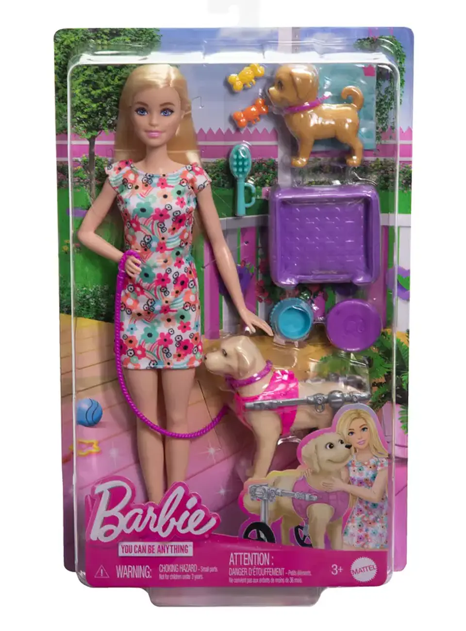Set de Juego Paseo de Perrito con Silla de Ruedas 1