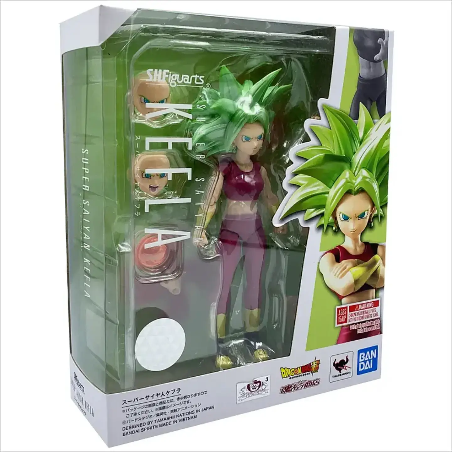 S.H.FIGUARTS SUPER SAIYAN KEFLA TAMASHII NATIONS 1