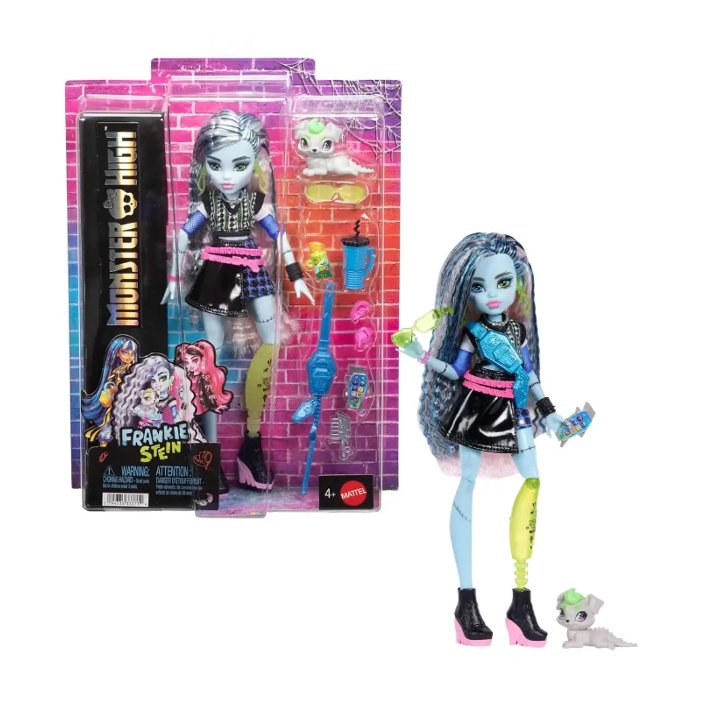 Monster High Muñeca Looks Monstruosos - Frankie Stein 1