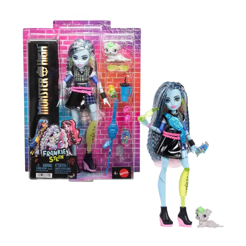 Monster High Muñeca Looks Monstruosos - Frankie Stein 1
