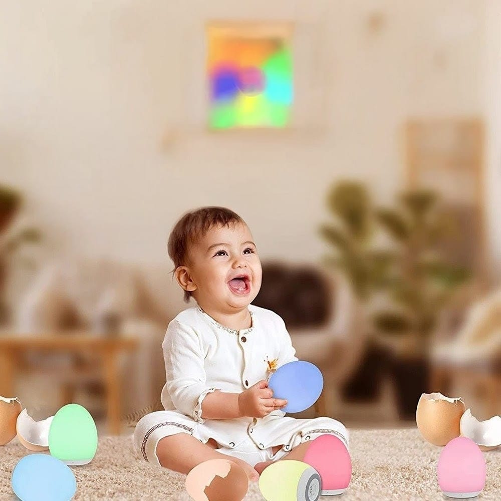 Lámpara LED de Noche para Bebés - Portátil, Recargable y Segura 5