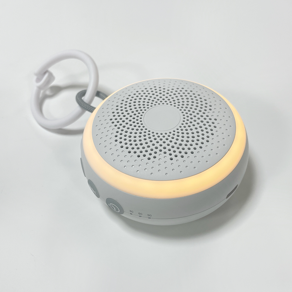 Pack Descanso Total – Máquina de Ruido Blanco + Lámpara LED de Noche para Bebés 2