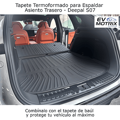 Tapete Termoformado Protector para Asiento Trasero Deepal S07 3