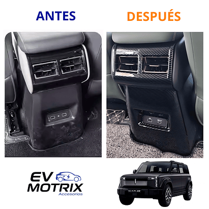 Protector de la salida de ventilación trasera para iCar 03 2