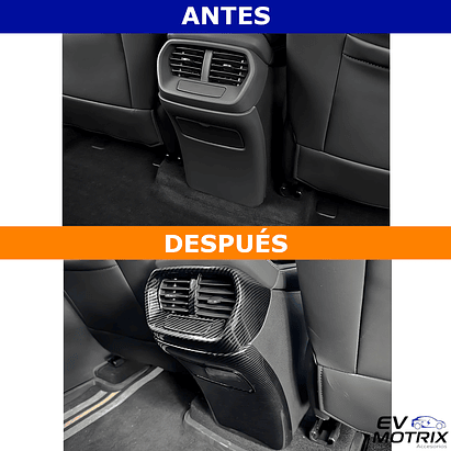 Cubierta Protectora para Ventilación Trasera BYD Sealion 7 2