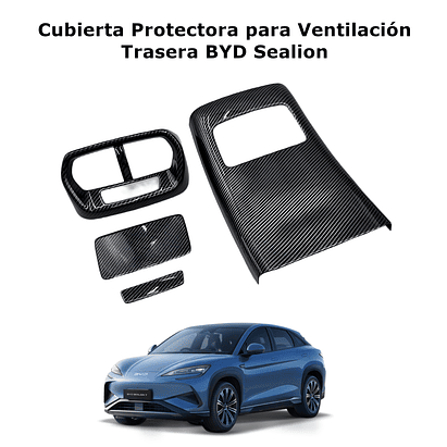 Cubierta Protectora para Ventilación Trasera BYD Sealion 7 3