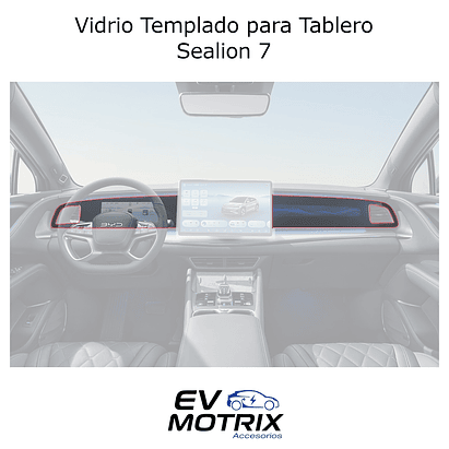 Vidrio Tempado para Tablero BYD Sealion 7 2
