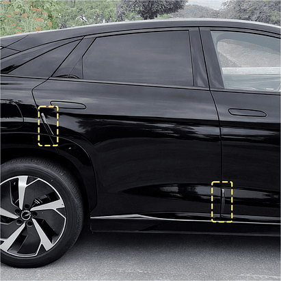 Kit Protectores Laterales de Puerta para BYD Sealion 7 - Set de 4 Piezas 5