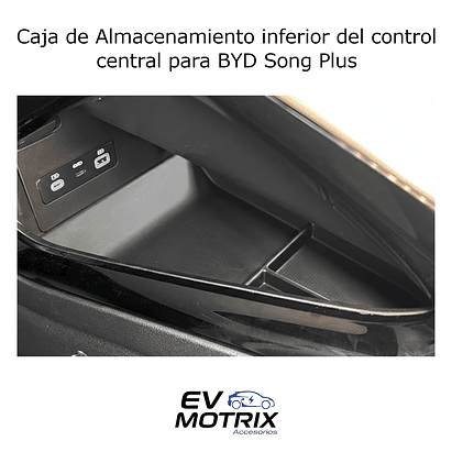 Caja de Almacenamiento inferior del control central para BYD Song Plus 2