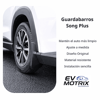 Guardabarros para Song Plus 3
