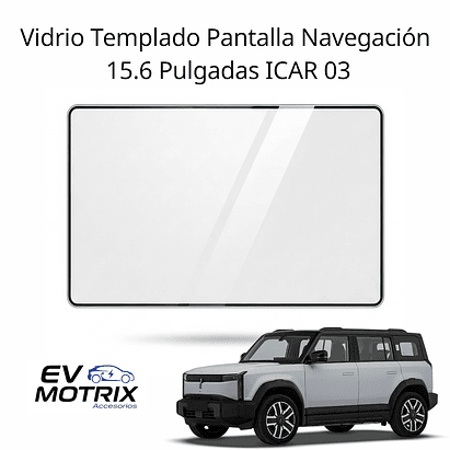 Vidrio Templado protector para pantalla de Navegación 15.6