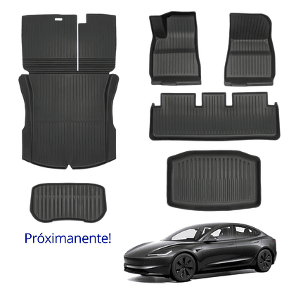 Set de Tapetes Termoformados para Tesla Model 3 1