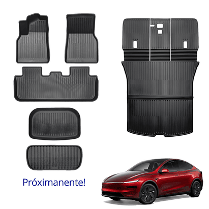 Set de Tapetes Termoformados para Tesla Model Y 1