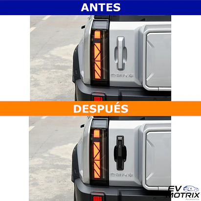 Cubierta Protectora Manija Puerta Trasera para Icar 03 5