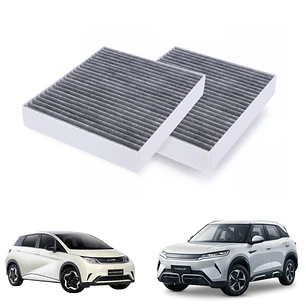 Set 2 Filtros Aire Acondicionado BYD Yuan UP o Dolphin