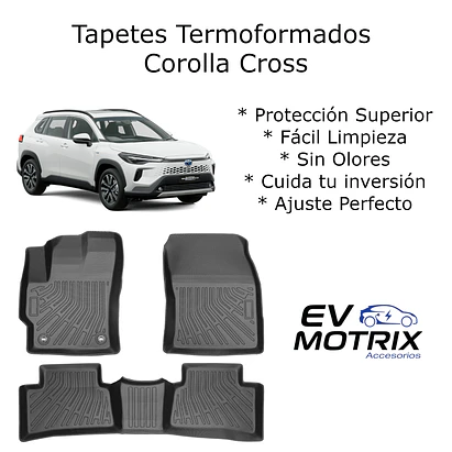 Tapetes Termoformados para Toyota Corolla Cross 2