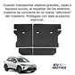 Tapete Termoformado Protector para Espaldar Asiento Trasero Toyota Corolla Cross - Miniatura 2