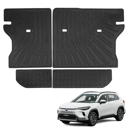 Tapete Termoformado Protector para Espaldar Asiento Trasero Toyota Corolla Cross 1