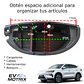 Frunk - Compartimento de almacenamiento delantero para BYD Song Plus EV - Miniatura 4