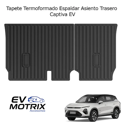 Tapete Termoformado Protector para Espaldar Asiento Trasero Captiva EV 5