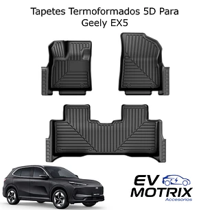 Tapetes Termoformados 5D para Geely EX5