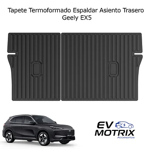 Tapete Termoformado Protector para Espaldar Asiento Trasero Geely EX5