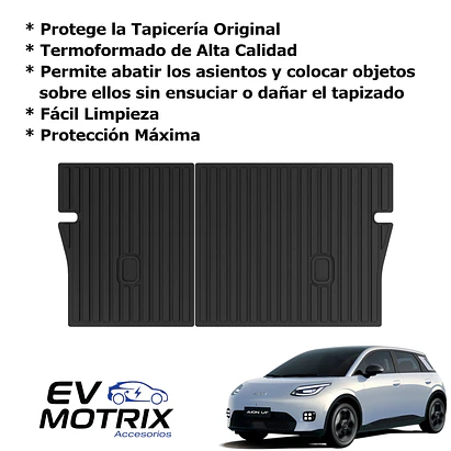 Tapete Termoformado Protector para Espaldar Asiento Trasero Aion UT 3