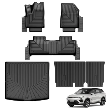 Kit de Tapetes Termoformados 5D para Captiva EV: Pisos - Baúl - Asiento Trasero 1