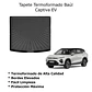 Kit de Tapetes Termoformados 5D para Captiva EV: Pisos - Baúl - Asiento Trasero - Miniatura 4