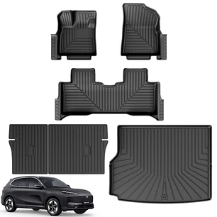 Kit de Tapetes Termoformados para Geely EX5: Pisos - Baúl - Asiento Trasero
