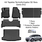 Kit de Tapetes Termoformados para Geely EX2: Pisos - Baúl - Asiento Trasero - Miniatura 2