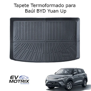 Tapete Termoformado Estándar para Baúl BYD Yuan UP