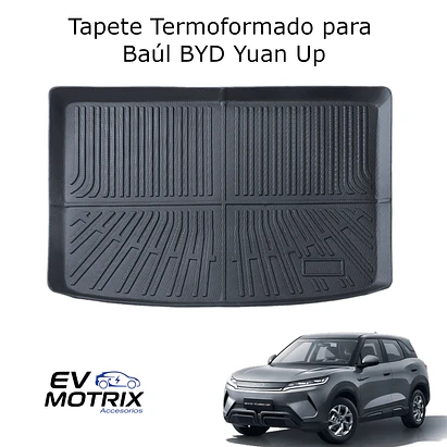 Tapete Termoformado Estándar para Baúl BYD Yuan UP 2